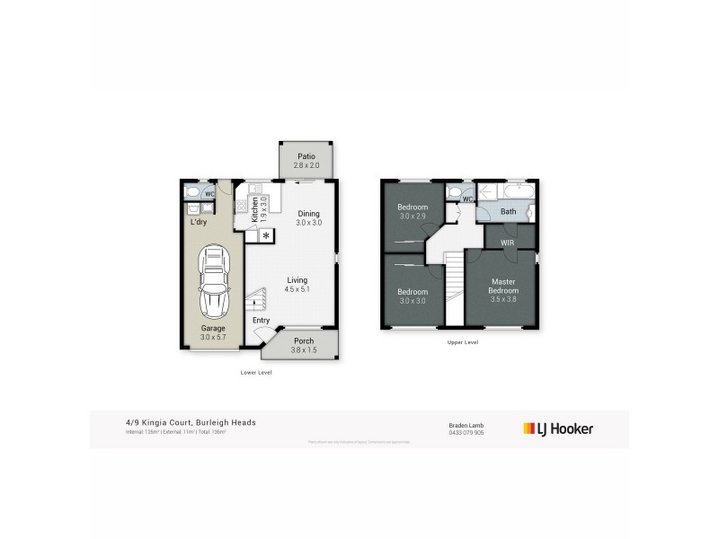 4/9 Kingia Court, Burleigh Heads QLD 4220 Floorplan