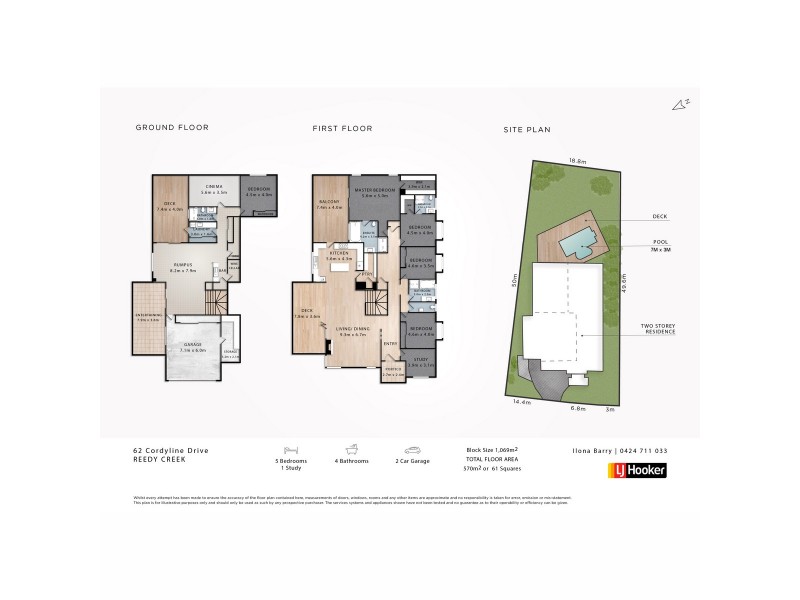 62 Cordyline Drive, Reedy Creek QLD 4227 Floorplan