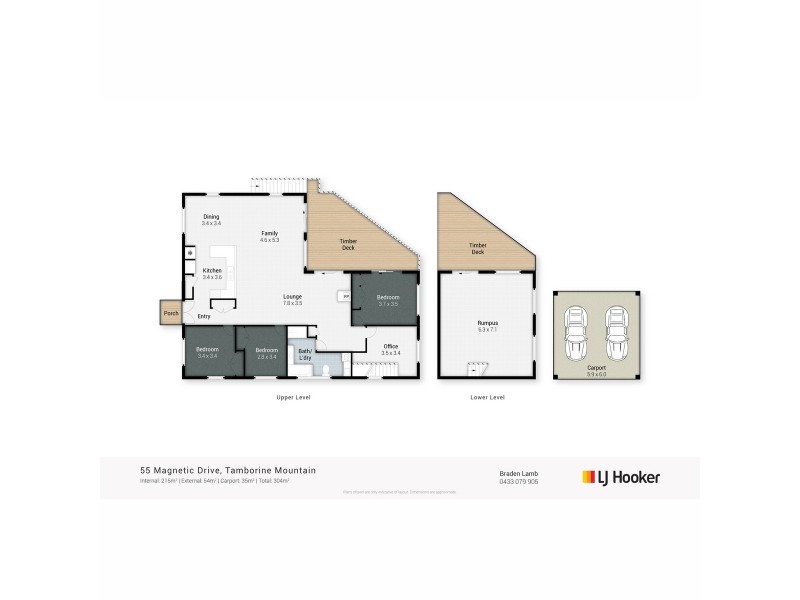 55 Magnetic Drive, Tamborine Mountain QLD 4272 Floorplan