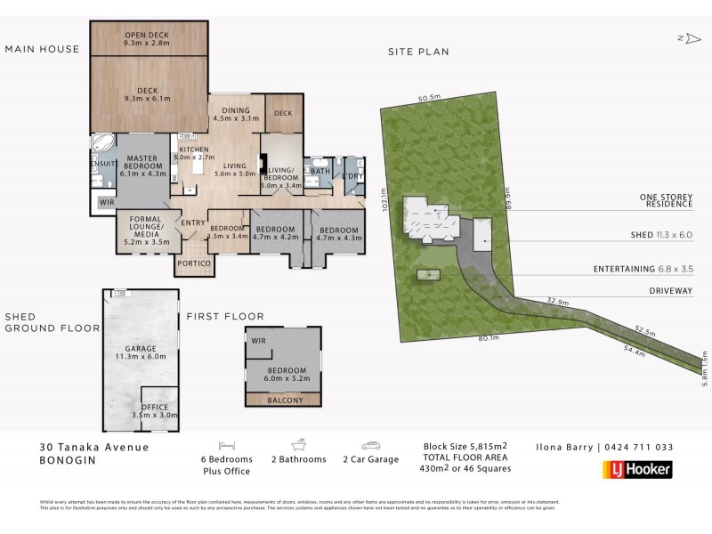 30 Tanaka Avenue, Bonogin QLD 4213 Floorplan