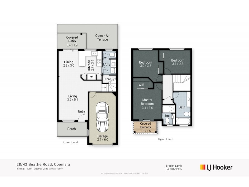 28/42 Beattie Road, Coomera QLD 4209 Floorplan