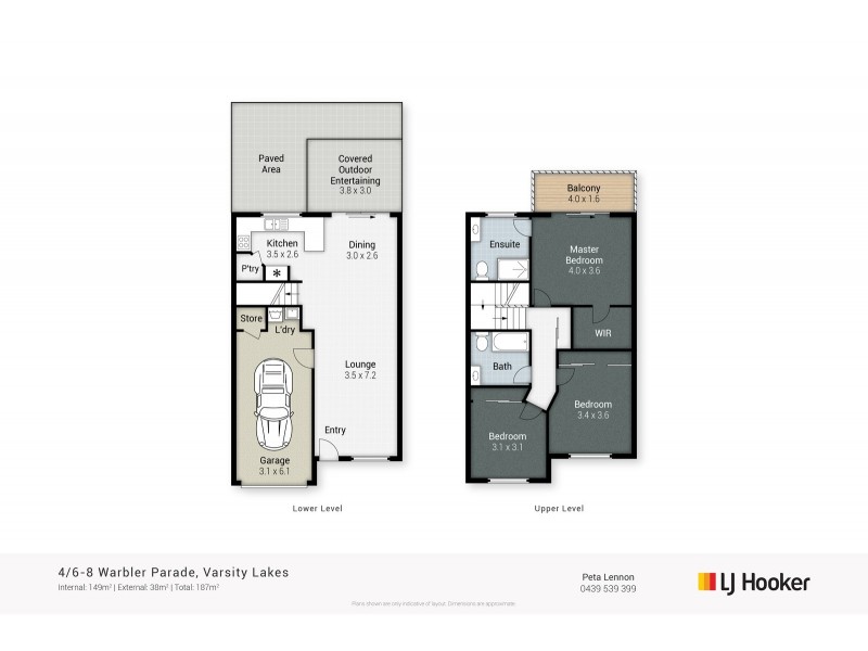 4/6-8 Warbler Parade, Varsity Lakes QLD 4227 Floorplan