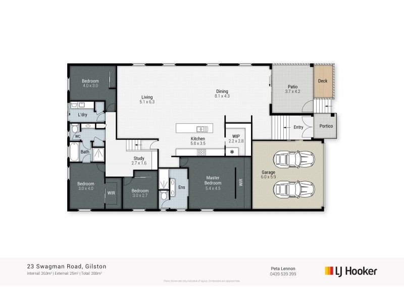23 Swagman Road, Gilston QLD 4211 Floorplan