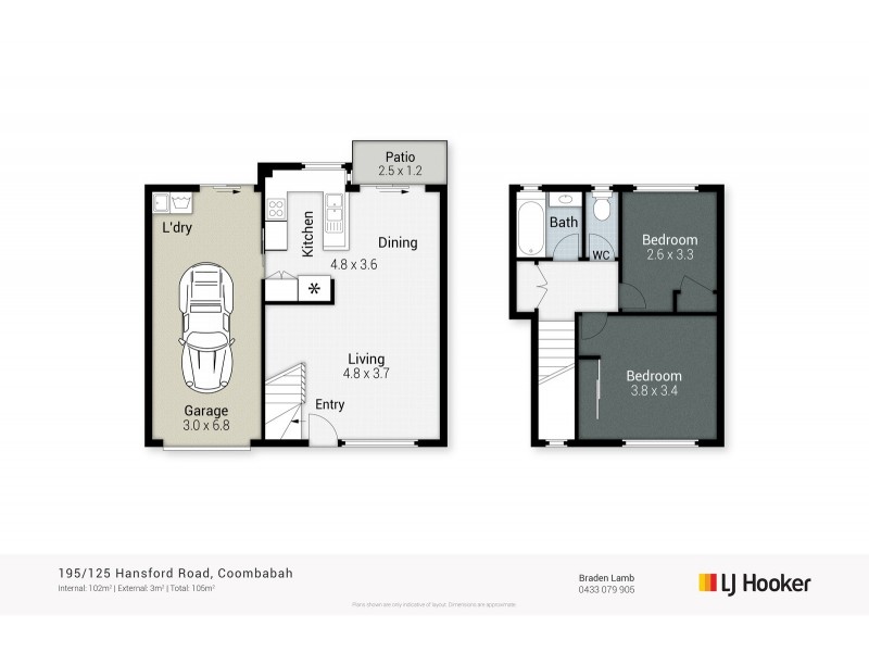 195/125 Hansford Road, Coombabah QLD 4216 Floorplan