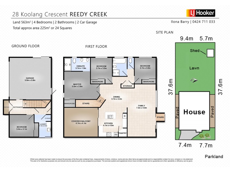 28 Koolang Crescent, Reedy Creek QLD 4227 Floorplan