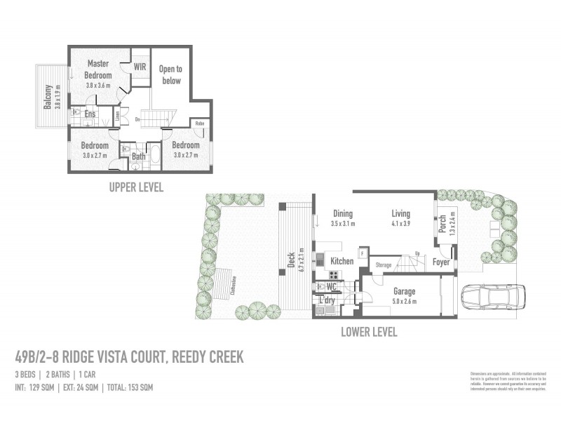 49B/2-8 Ridgevista Court, Reedy Creek QLD 4227 Floorplan