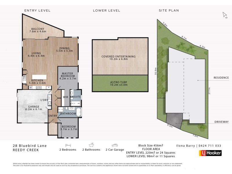 28 Bluebird Lane, Reedy Creek QLD 4227 Floorplan