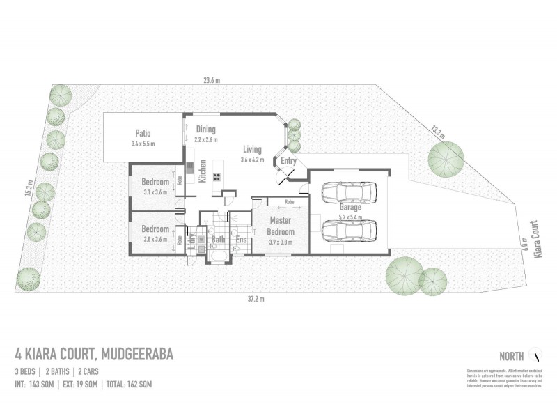 4 Kiara Court, Mudgeeraba QLD 4213 Floorplan