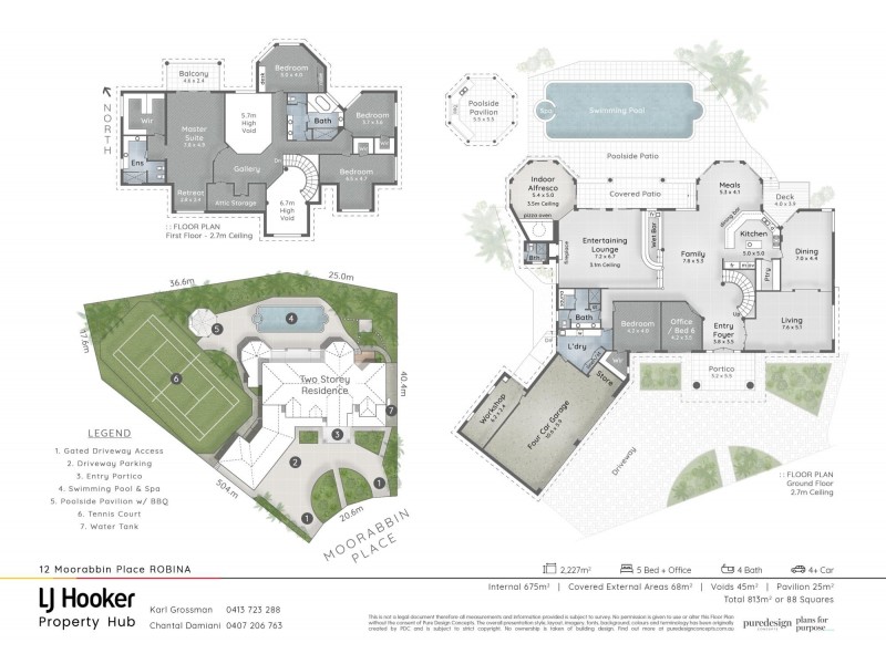12 Moorabbin Place, Robina QLD 4226 Floorplan