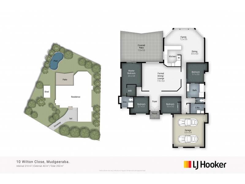 10 Wilton Close, Mudgeeraba QLD 4213 Floorplan