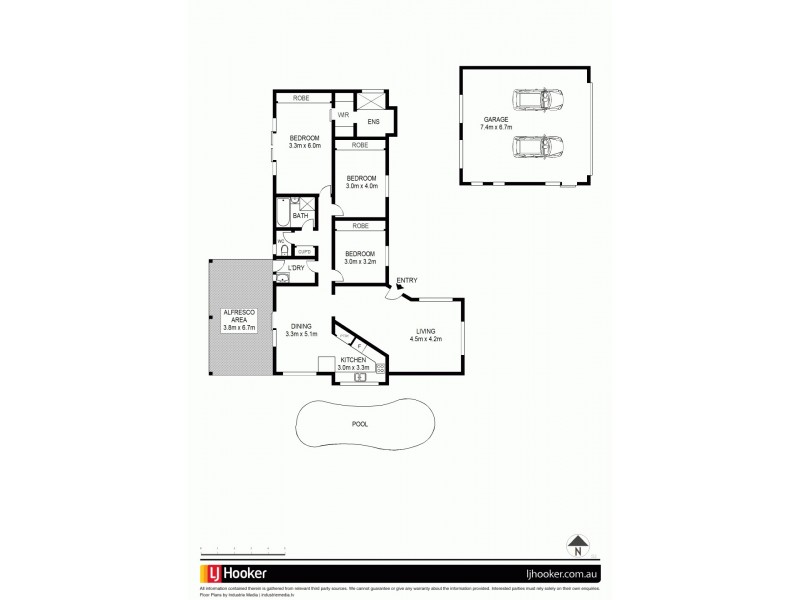7 Pauline Place, Highland Park QLD 4211 Floorplan