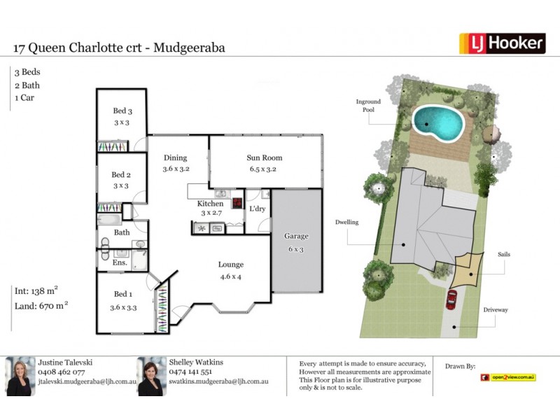 17 Queen Charlotte Court, Mudgeeraba QLD 4213 Floorplan