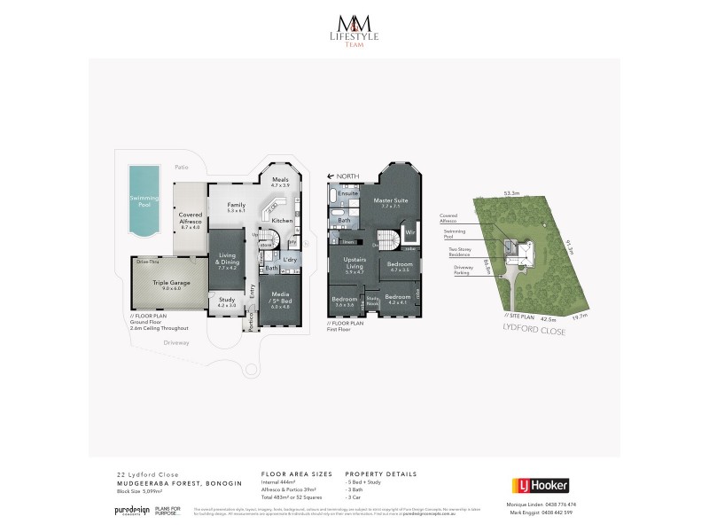 22 Lydford Close, Bonogin QLD 4213 Floorplan
