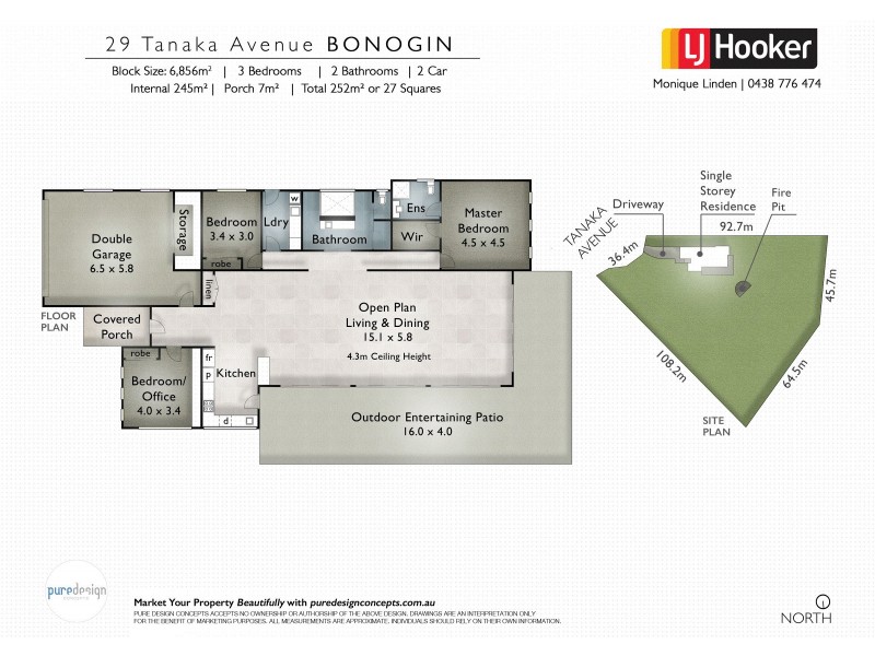 29 Tanaka Avenue, Bonogin QLD 4213 Floorplan