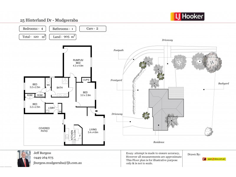 25 Hinterland Drive, Mudgeeraba QLD 4213 Floorplan