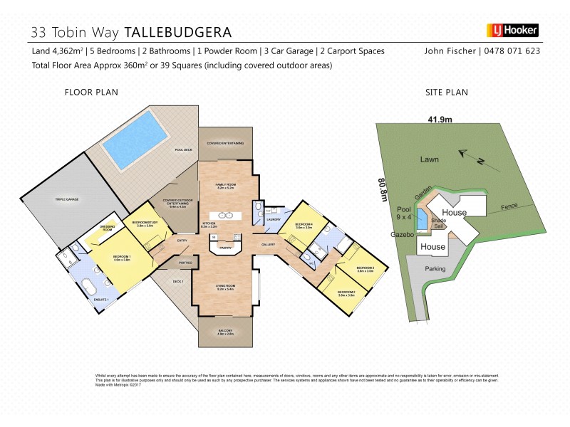 31 Summerhill Court, Mudgeeraba QLD 4213 Floorplan