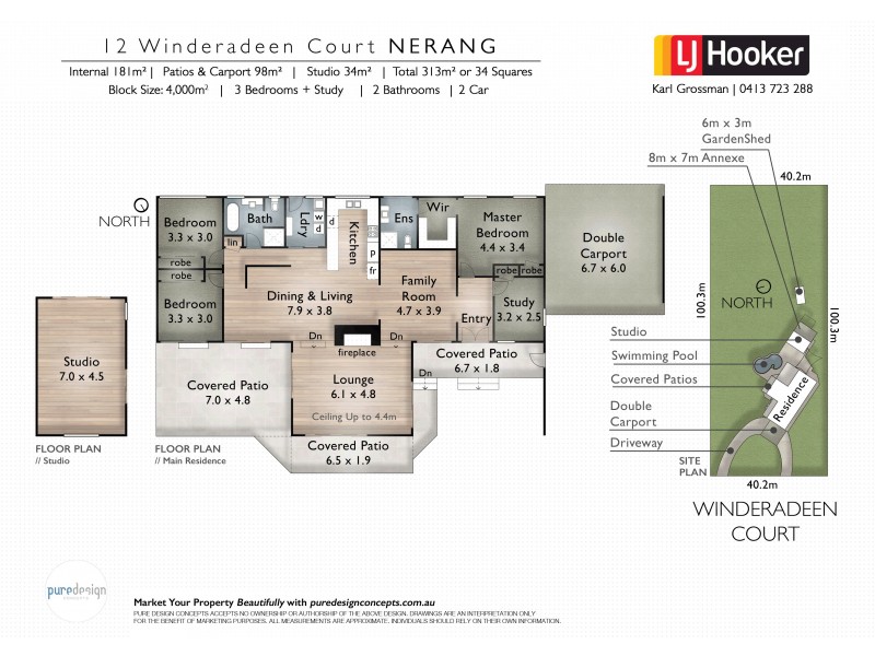 12 Winderadeen Court, Nerang QLD 4211 Floorplan