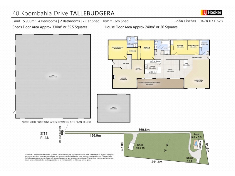40 Koombahla Drive, Tallebudgera QLD 4228 Floorplan