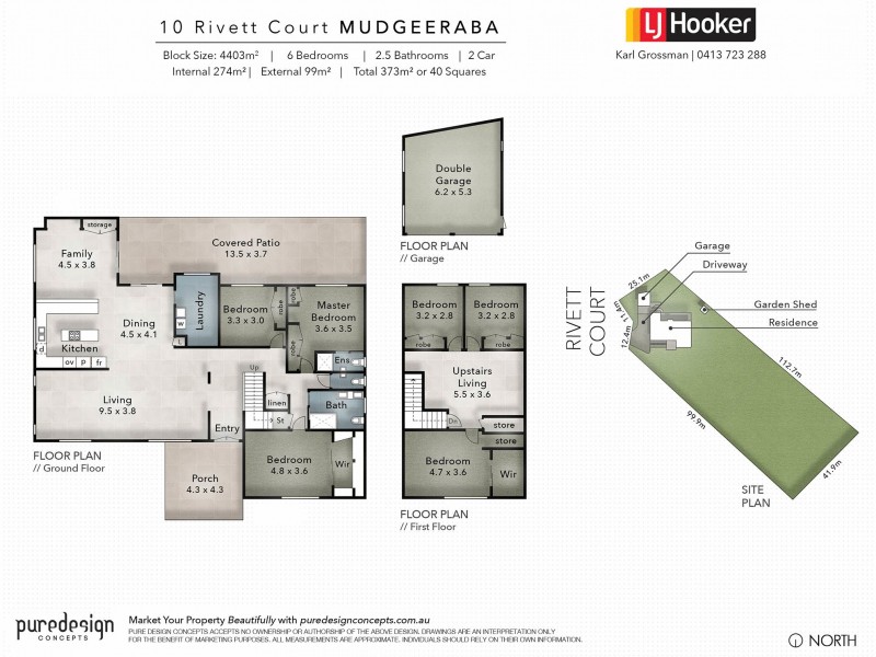 10 Rivett Court, Mudgeeraba QLD 4213 Floorplan