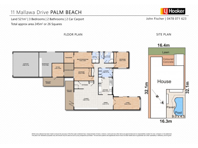 11 Mallawa Drive, Palm Beach QLD 4221 Floorplan