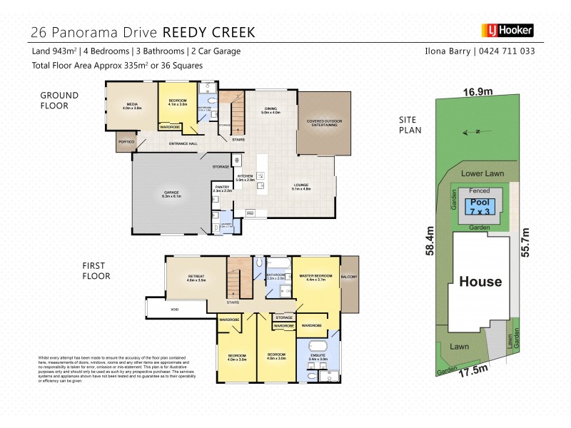 26 Panorama Drive, Reedy Creek QLD 4227 Floorplan