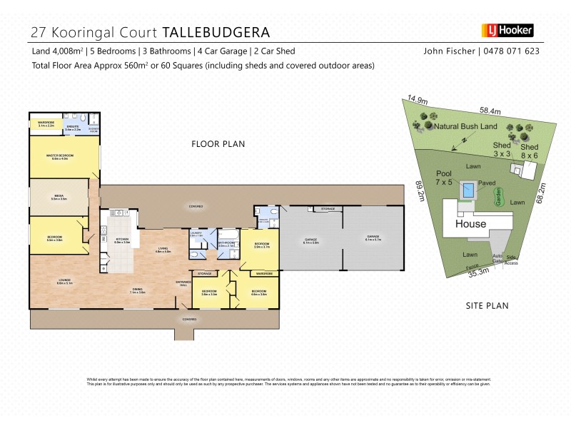 27 Kooringal Court, Tallebudgera QLD 4228 Floorplan