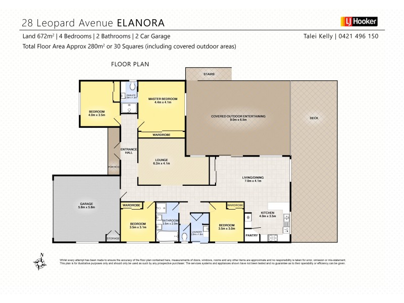 28 Leopard Avenue, Elanora QLD 4221 Floorplan