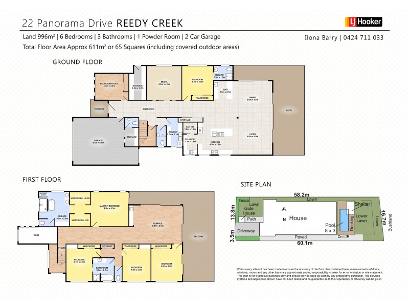 22 Panorama Drive, Reedy Creek QLD 4227 Floorplan