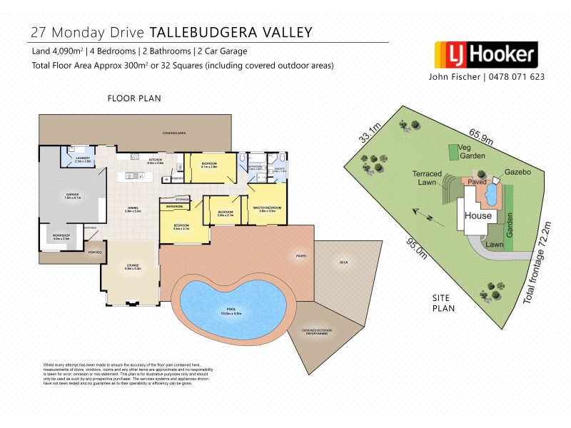 27 Monday Drive, Tallebudgera Valley QLD 4228 Floorplan