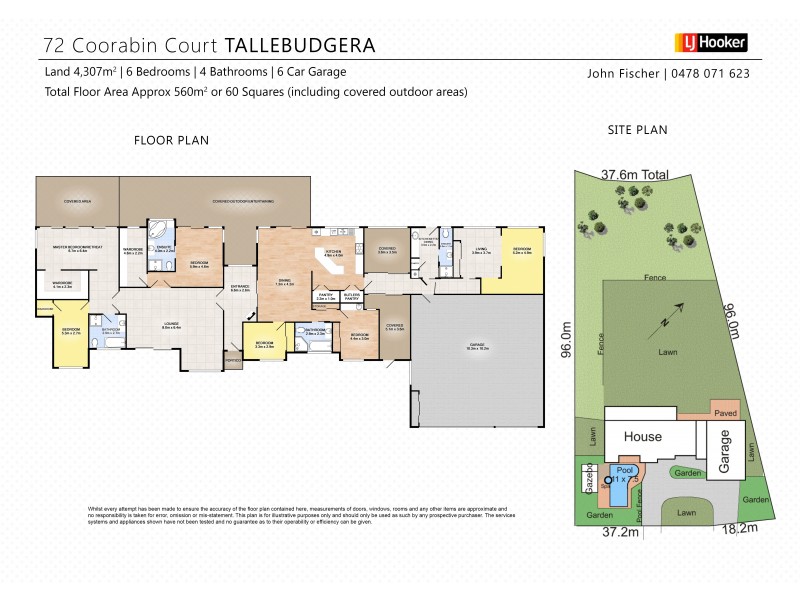 72 Coorabin Court, Tallebudgera QLD 4228 Floorplan