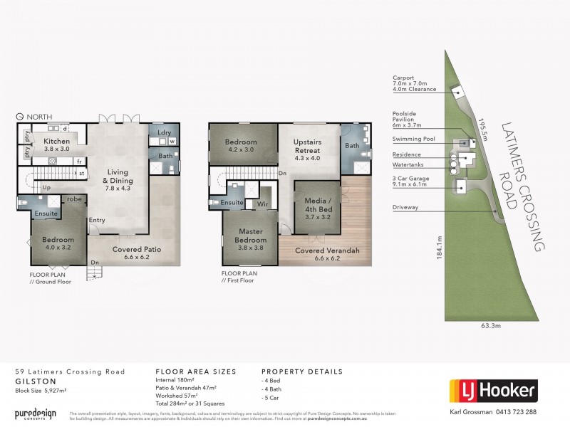 59 Latimers Crossing Road, Gilston QLD 4211