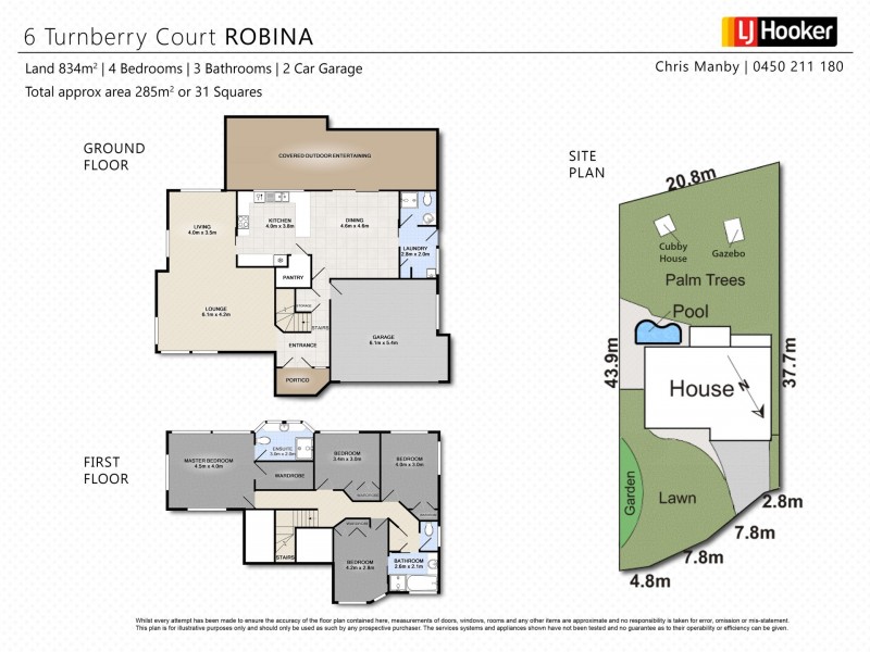 6 Turnberry Court, Robina QLD 4226