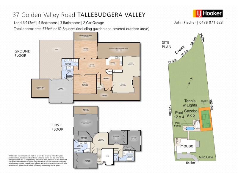37 Golden Valley Road, Tallebudgera Valley QLD 4228 Floorplan