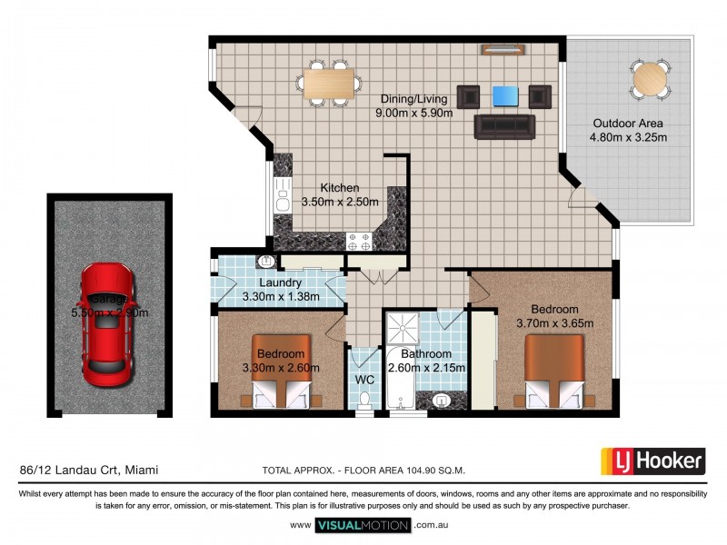 86/12 Landau Court, Miami QLD 4220