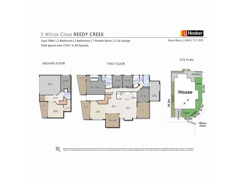 3 Wilcox Close, Reedy Creek QLD 4227 Floorplan