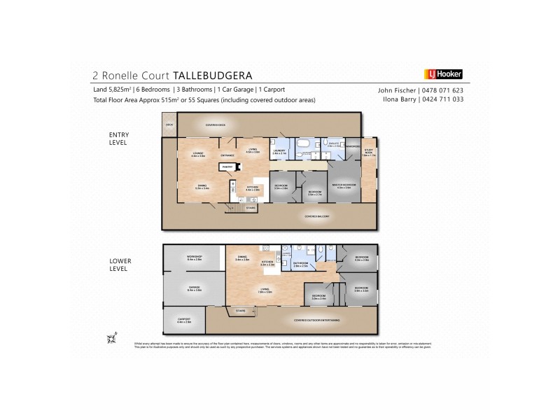 2 Ronelle Court, Tallebudgera QLD 4228 Floorplan