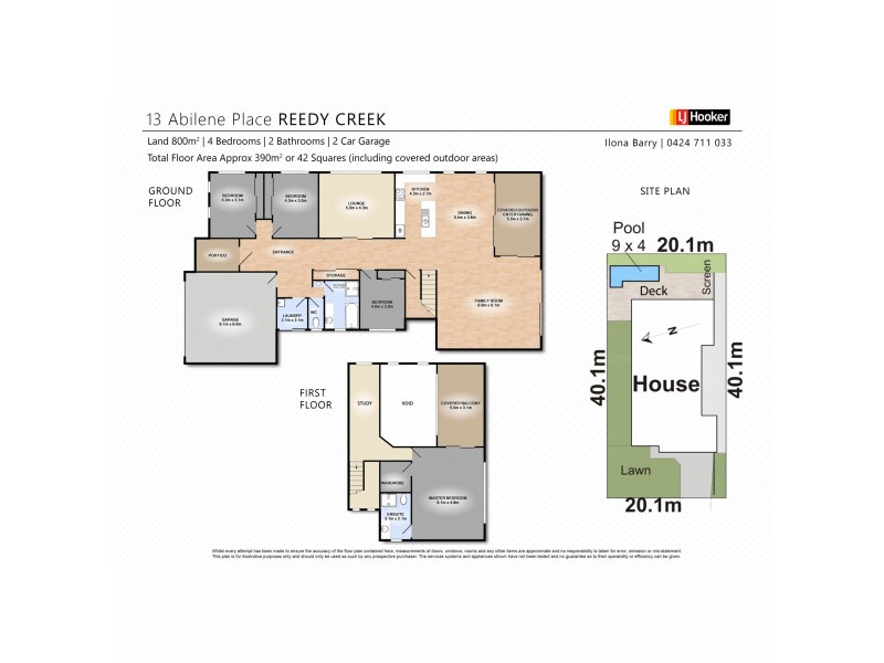 13 Abilene Place, Reedy Creek QLD 4227 Floorplan