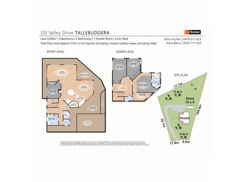 120 Valley Drive, Tallebudgera QLD 4228 Floorplan