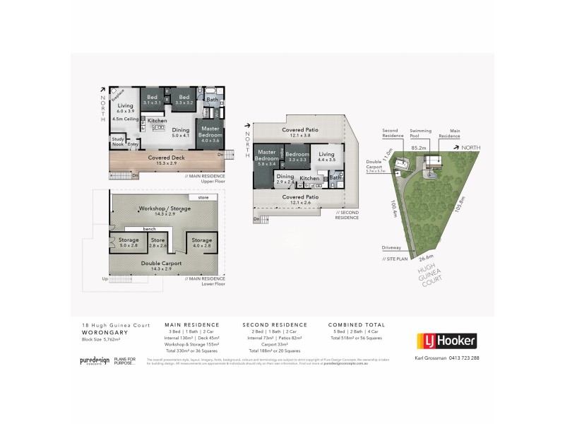 18 Hugh Guinea Court, Worongary QLD 4213 Floorplan