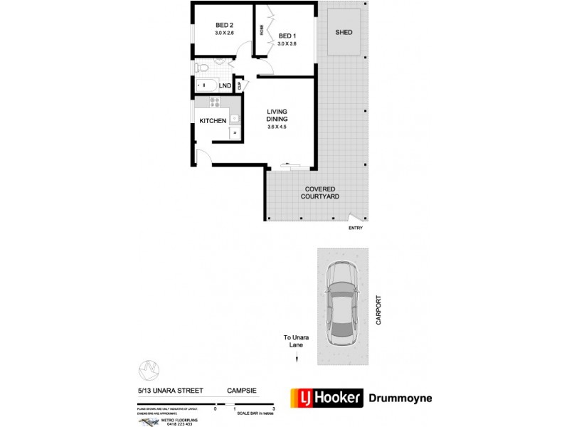 5/13 Unara Street, Campsie NSW 2194 Floorplan