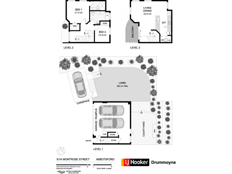 5/1A Montrose Road, Abbotsford NSW 2046 Floorplan
