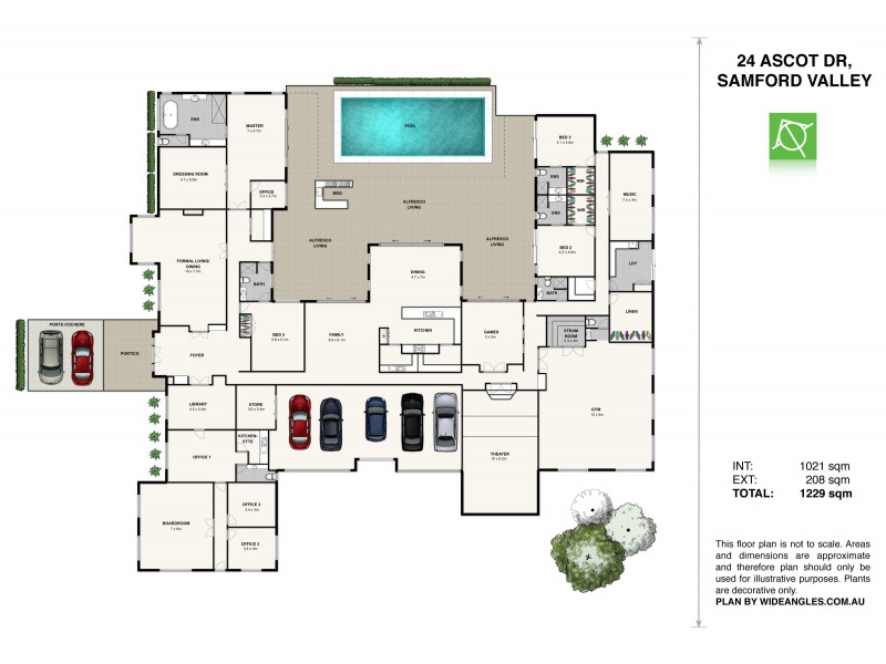 24 Ascot Crescent, Samford Valley QLD 4520 Floorplan