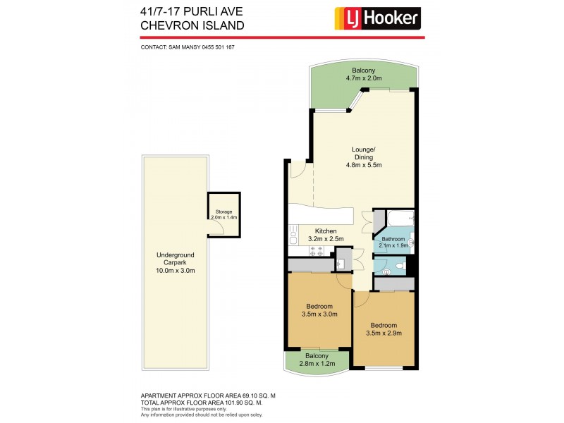 Apartment 41/7-17 Purli Street, Surfers Paradise QLD 4217