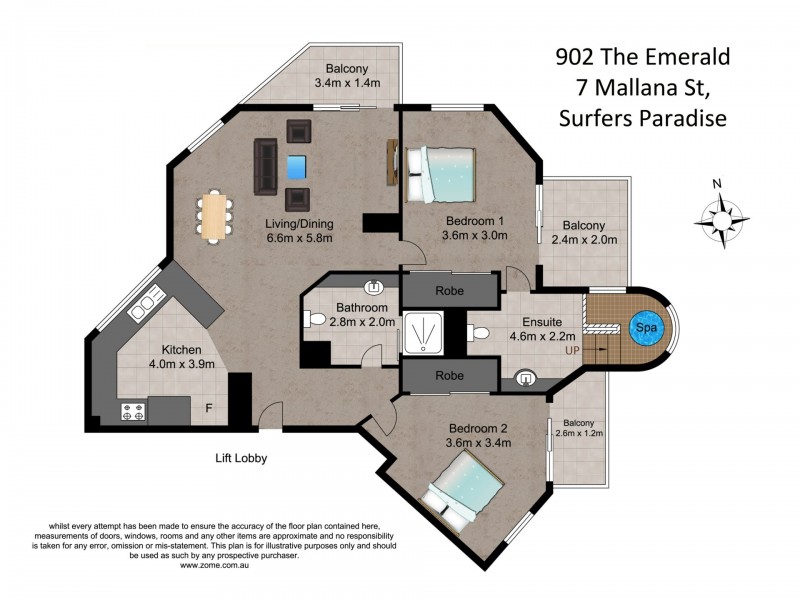 902/7 Mallana Street, Surfers Paradise QLD 4217