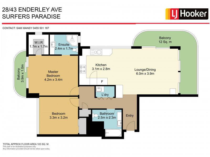 Unit 28/43 Enderley Avenue, Surfers Paradise QLD 4217