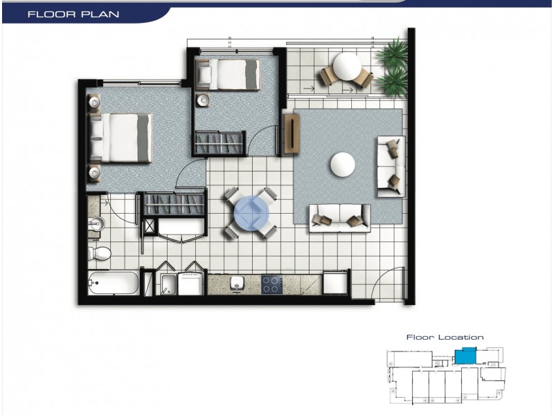 210/20 Labrador Street, Labrador QLD 4215 Floorplan