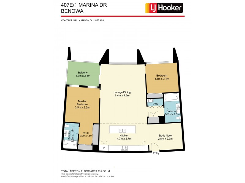 Unit 407E/1 Marina Drive, Benowa QLD 4217