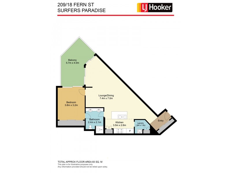 Unit 209/18 Fern Street, Surfers Paradise QLD 4217