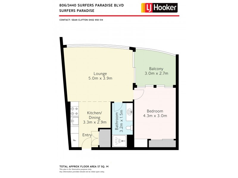 806/3440 Surfers Paradise Boulevard, Surfers Paradise QLD 4217