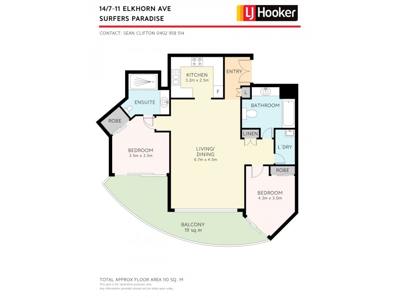 14/7-11 Elkhorn Avenue, Surfers Paradise QLD 4217